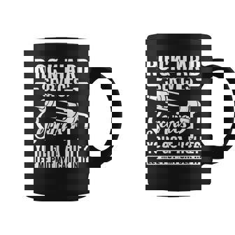 Handyman Carpentry & Woodworker Apparel Rock Hard Caulking Services Caulker Caulking -Adults Coffee Mug | Mazezy