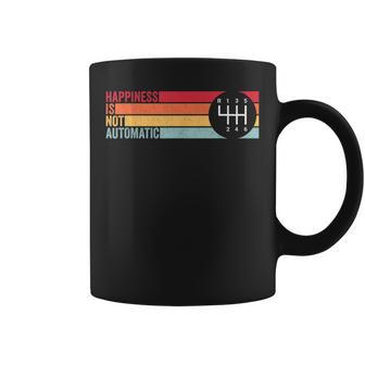 Happiness Is Not Automatic 6 Speed Manual Transmission Coffee Mug - Thegiftio UK