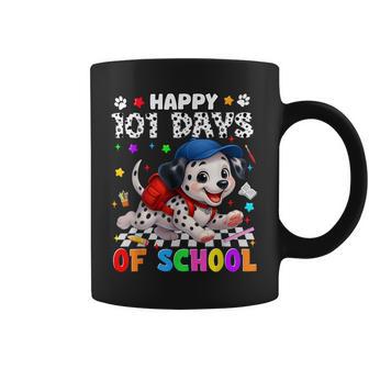 Happy 101 Days Of School Dog 100Th Day Teacher Boy Coffee Mug | Seseable UK