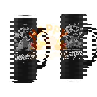 Happy Thanksgiving Turkey Family Dinner Thanksgiving Coffee Mug | Mazezy