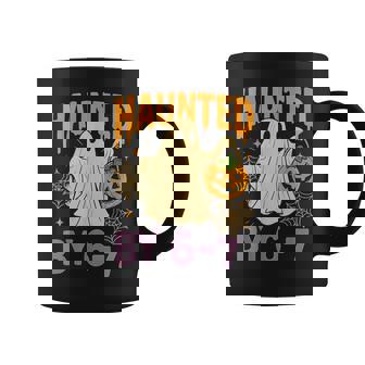Haunted By 6-7 Halloween Ghosts Six Seven Coffee Mug | Mazezy