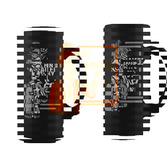 Haunted By 6 7 Teacher Halloween Coffee Mug - Seseable