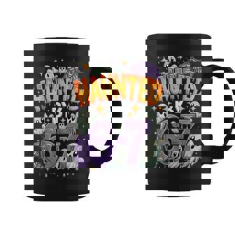 Haunted By 67 – Ghost And Pumpkin Halloween Costume Coffee Mug | Mazezy
