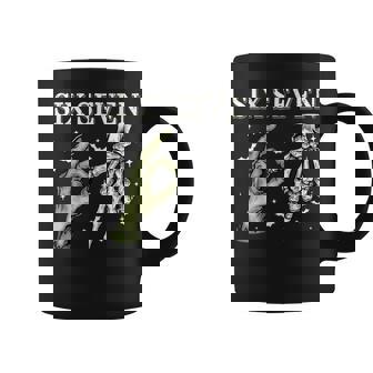 Haunted By 67 – Skeleton Hands Halloween Costume Coffee Mug - Thegiftio