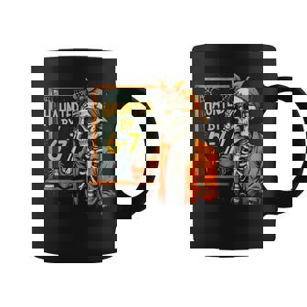 Haunted By 67 Spooky Teacher Halloween Six Seven Meme Coffee Mug | Mazezy