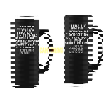 IN MY HEAD I'M CANYONING FUNNY SARCASTIC Coffee Mug | Mazezy
