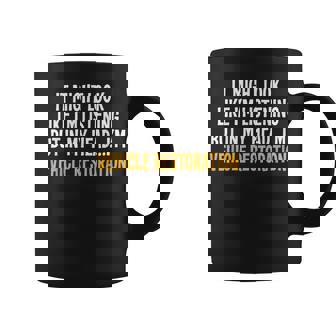 IN MY HEAD I'M VEHICLE RESTORATION FUNNY SARCASTIC Coffee Mug | Mazezy