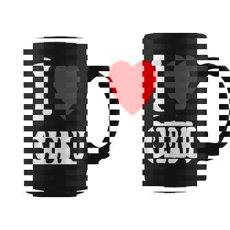 I Heart 愛 セブ 旅行 バケーション ツーリズム フィリピン コーヒーマグ - Kawaiitshirt