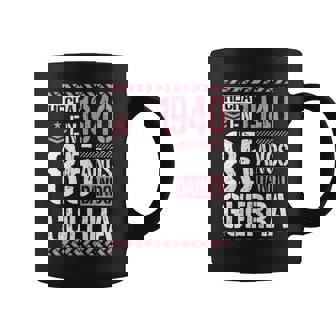 Hecha En 1940 Dando Guerra 85 Años 85 Cumpleaños Taza de café - Regaloses