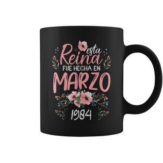 Hecha En Marzo 1984 Regalo 42 Años Cumpleaños Taza de café - Regaloses