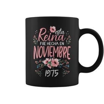 Hecha En Noviembre 1975 Regalo 50 Años Cumpleaños Taza de café - Regaloses