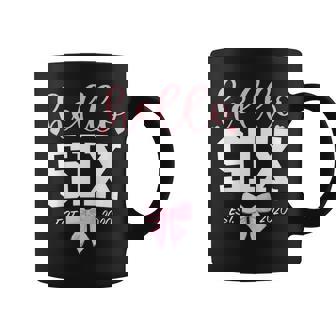 Hello Six Est 2020 6Th Birthday Girl Turning 6 Coffee Mug | Seseable CA