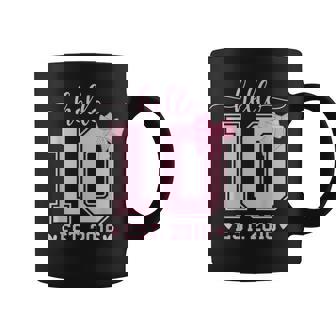 Hello Ten Est 2016 10Th Birthday Coquette Bow 10 Year Girl Coffee Mug | Seseable CA