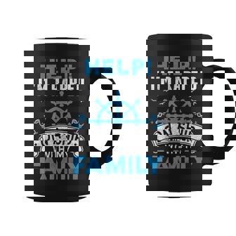 Help I'm Trapped On A Ship With My Family Matching Coffee Mug - Thegiftio