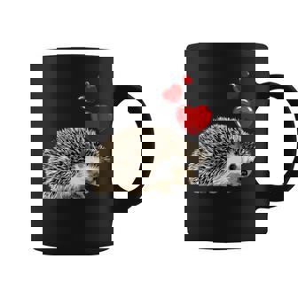 Hérisson Avec Cœurs Motif Animal Mignon Pour Et Enfant Manche Longue Tasse - Cadeauxyz