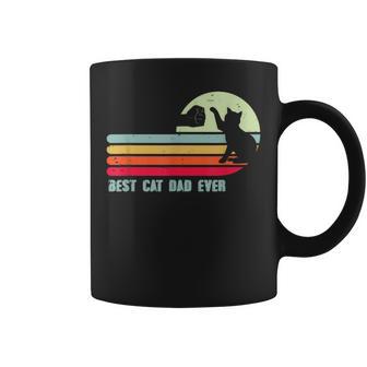 Herren Best Cat Dad Ever Katzenpapa Katzenaterintage Outfit Tassen - Geschenkecke