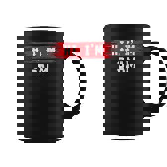 Hi I'mam Nombre am Taza de café - Regaloses