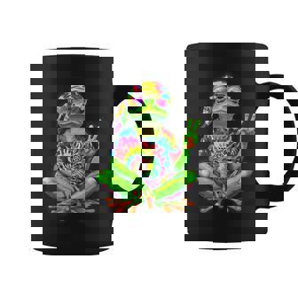 Hippie Tiedye Frog Peace Sign Hand 70S Party 60S Costume Coffee Mug | Seseable FR