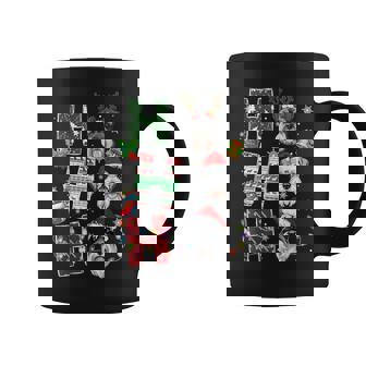 Ho Ho Ho Miniature Schnauzer Christmas Dogs Costume Pajamas Coffee Mug - Monsterry