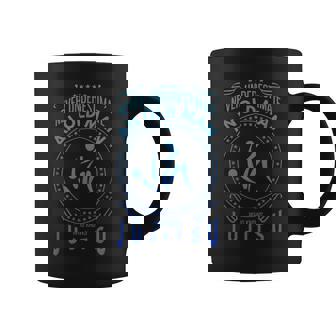 Hombre Regalos De Jujitsu Bjj Nuncaubestimes A Un Anciano Jitsu Taza de café - Regaloses