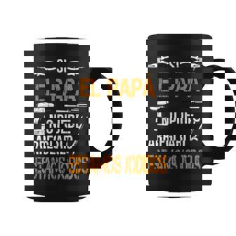 Hombrei El Abuelo No Puede Arreglarlo Estamos Jodidos Manga Larga Taza de café - Regaloses