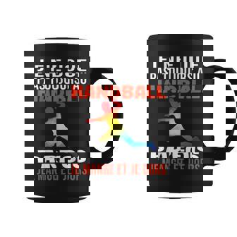 Homme Fan Handball Parfois Je Mange Dors Humour Handballeur Homme Tasse - Cadeauxyz