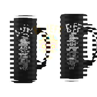 Hommeugarkull Dia De Los Muertos El Jefe Tasse - Cadeauxyz