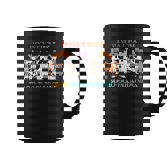 Honky Tonk Boo-Donkadonk Spooky Howdy Vintage Quote Coffee Mug | Mazezy