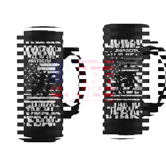 Honoring All Who Served Thank You Veterans Day Us Patriotic Coffee Mug - Thegiftio