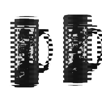 Horror Techwear Ghoul Girl Cybergoth Gothic Anime Manga Coffee Mug - Monsterry