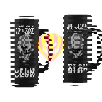 Hot Air Balloon Scary Ballooning Halloween Graphic Coffee Mug | Mazezy