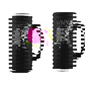 Hummingbird Sunflower I'm A Survivor Breast Cancer Awareness Coffee Mug | Seseable UK