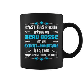 Humour Expert-Comptable Et Beau Gosse Cadeau Métier Tasse - Cadeauxyz