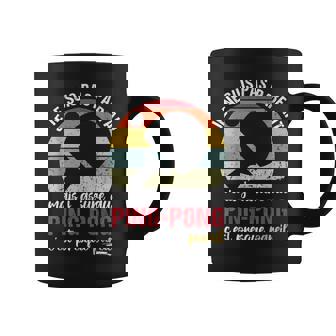 Humour Ping-Pong Cadeau Joueur Tennis De Tableintage Tasse - Cadeauxyz