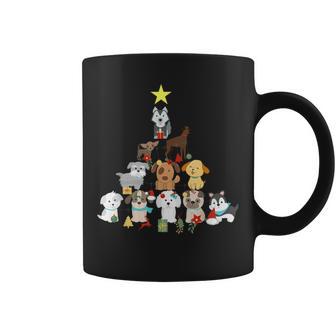 Hundebaum Weihnachten Nett Familien Geschenk Mädchen Jungen Tassen - Geschenkecke