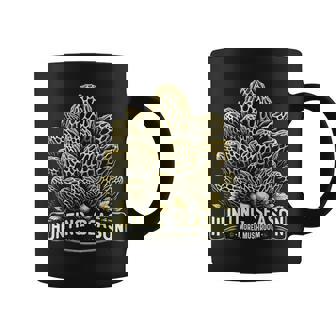 Hunting Season Morel Mushroom Foraging Coffee Mug | Mazezy