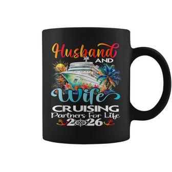 Husband And Wife Cruise 2026 Vacation Couple Cruise Cruising Coffee Mug | Mazezy