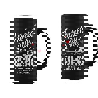 Husband And Wife Golfing Partners Couples Matching Golf Coffee Mug - Monsterry