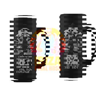 Ibiza Final Boss Meme Club Partying Vintage Coffee Mug - Monsterry
