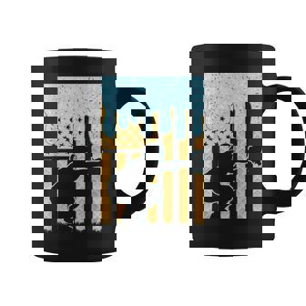 Ice Cream Baseball Drip Boys Catcher American Flag 4Th July Coffee Mug | Seseable FR