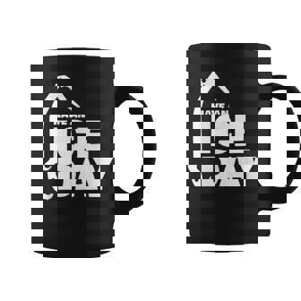 Have An Ice Day Funny Ice Climbing Coffee Mug | Mazezy