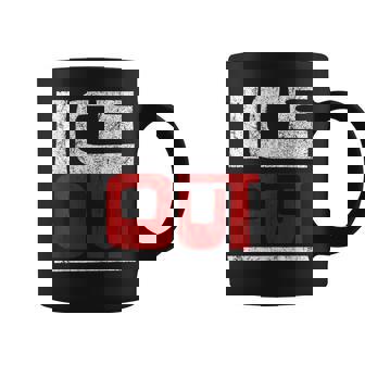 Ice Out Vintage Anti-Ice For Abolish-Ice Movement Coffee Mug | Seseable CA