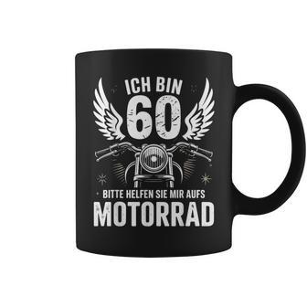 Ich Bin 60 Lustiges Motorrad Geschenk Zum 60 Geburtstag Tassen - Geschenkecke