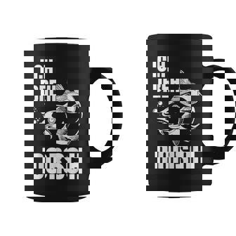 Ich Dreh Dorsch Lustiger Angler Angeln Fischerpruch Tassen - Seseable