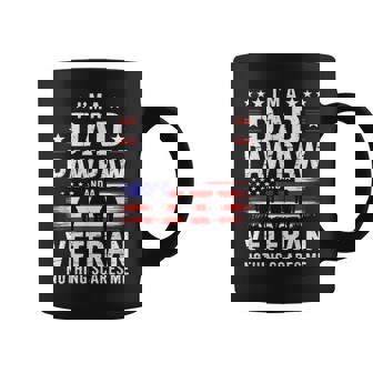 I'm A Dad Pawpaw And A Veteran Grandpa Fathers Day Coffee Mug - Monsterry