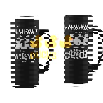 I'm This Many Ducks Old Duck 3Rd Birthday 3 Years Old Bday Coffee Mug - Thegiftio