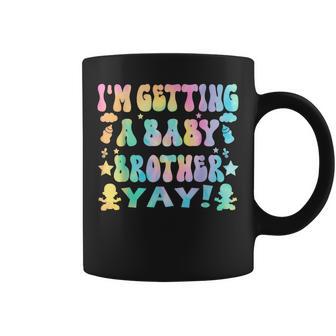 I'm Getting A Baby Brother New Baby Gender Reveal Boy Girls Coffee Mug - Thegiftio UK