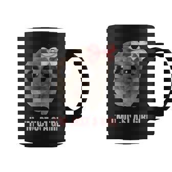 I'm Just A Girl Hamster Coffee Mug | Mazezy