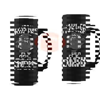 I’M Just Here For The Snacks Football Game Day Coffee Mug | Seseable CA