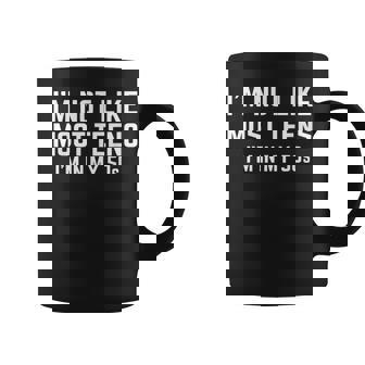 I'm Not Like Most Ns I'm In My 50S Sarcastic Quote Coffee Mug | Seseable FR